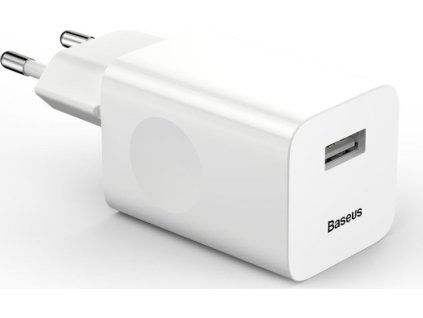 Baseus CCALL-BX02 Quick Charger 24W Nabíjačka White