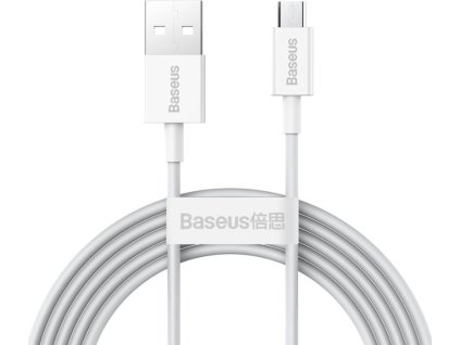 Baseus Superior Kábel USB/ MicroUSB 2A 2m, Biely