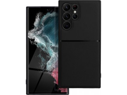 Forcell Noble Kryt pre Samsung Galaxy S22 Ultra, Čierny