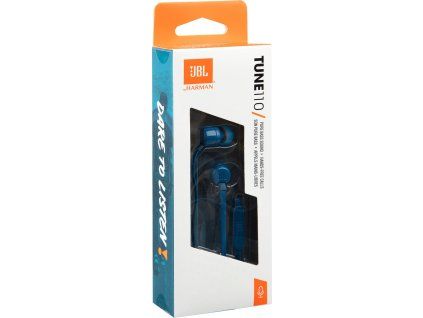 JBL T110 In-Ear Headset 3,5mm Blue