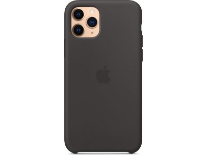 Apple Silikónový Kryt pre iPhone 11 Pro Black, MWYN2ZE/A