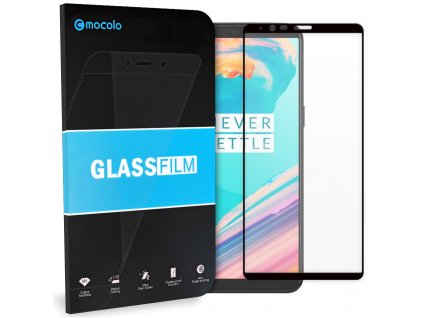 mocolo full tempered glass screen protector for oneplus 5t black