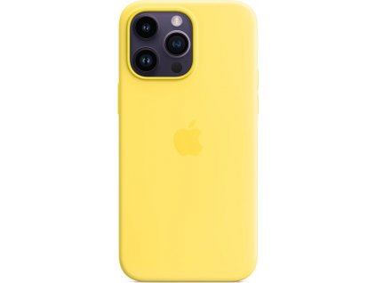 Apple Silikónový kryt s MagSafe pre iPhone 14 Pro Max Canary Yellow, MQUL3ZM/A