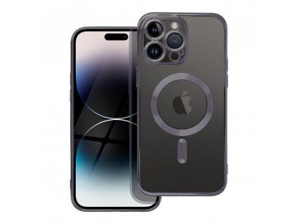 Electro kryt s MagSafe pre Apple iPhone 12 Pro, Čierny