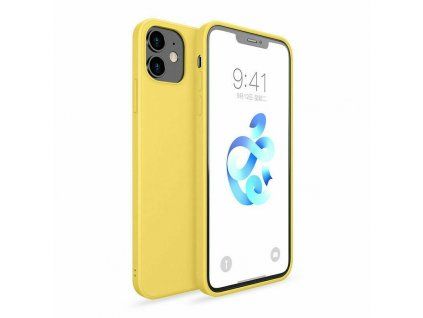 Silikónový kryt pre Apple iPhone 12 Pro Max, Žltý