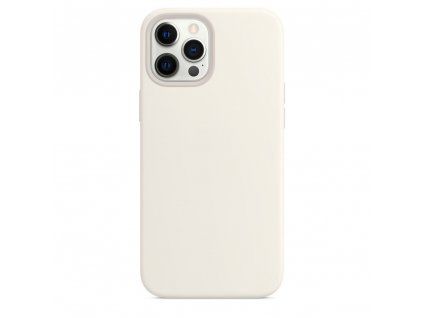 Silikónový kryt pre Apple iPhone 12 Pro Max, Biely