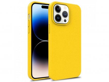 Eco Friendly kryt pre Apple iPhone 12 Pro Max, Žltý