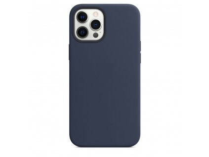 Silikónový Kryt pre iPhone 12 Pro Max, Modrý