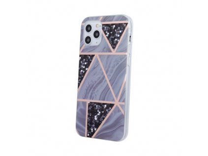 Glam Geometric kryt pre Apple iPhone 13 Pro, Sivý