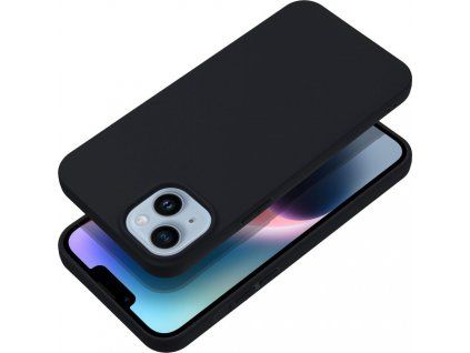 Matný kryt pre Apple iPhone 15 Pro, Čierny