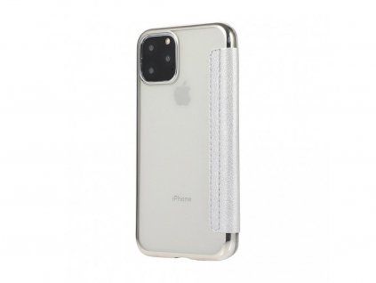Elegance puzdro pre Apple iPhone 12 Mini, Strieborné