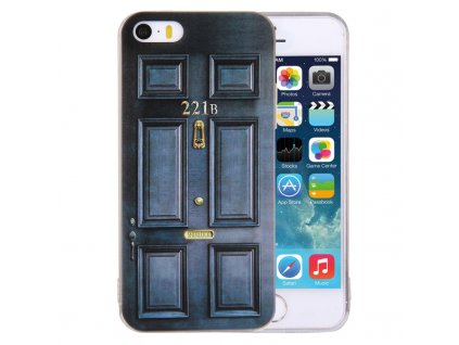 kryt na iphone 5 5s se s motivom kalkulacky adresa sherlocka holmesa 221b