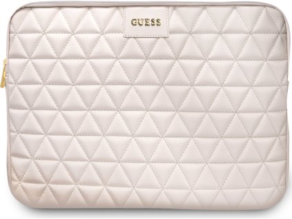 Guess Quilted Puzdro na notebook 13", Ružové