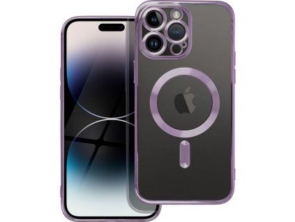 Electro kryt s MagSafe pre Apple iPhone 14 Pro, Fialový