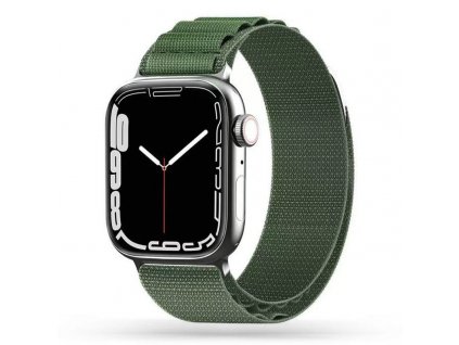 TECH-PROTECT Nylon PRO Remienok pre Apple Watch 44/45/49mm, Zelený