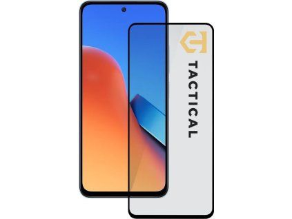 Ochranné sklo 5D pre Xiaomi Redmi 12, Tactical, Čierne