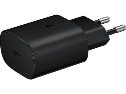 EP-TA800EBE Samsung USB-C 25W Cestovná nabíjačka Black