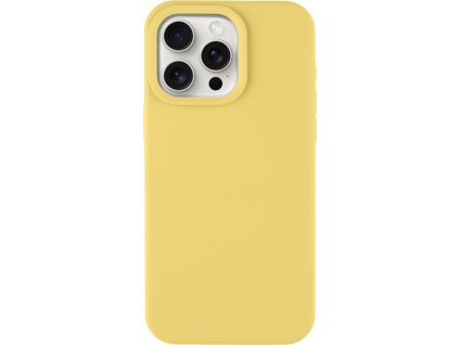 Tactical Velvet Smoothie Kryt pre iPhone 15 Pro Max, Žltý