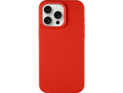 Tactical Velvet Smoothie Kryt pre iPhone 15 Pro Max, Červený