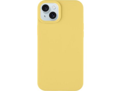 Tactical Velvet Smoothie Kryt pre iPhone 15 Plus, Žltý