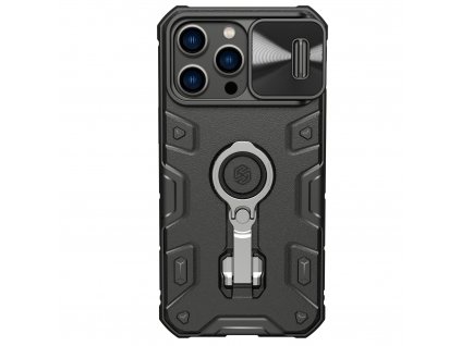 Nillkin CamShield Armor PRO Magnetický Kryt pre iPhone 14 Pro Max, Čierny