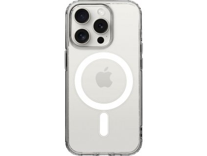 Tactical MagForce Kryt pre iPhone 15 Pro, Transparentný