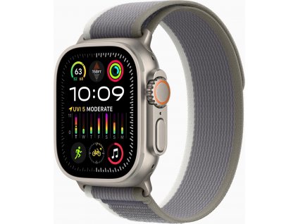 Apple Watch Ultra 2 GPS + Cellular 49mm Green/Grey Trail Loop, MRF33CS/A (S/M)