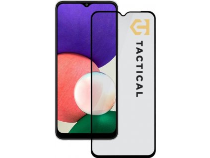 Tactical 5D Ochranné Sklo pre Samsung Galaxy A22 5G, Čierne