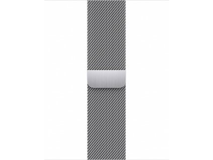 Remienok pre Apple Watch 41mm Silver Milanese, Strieborný