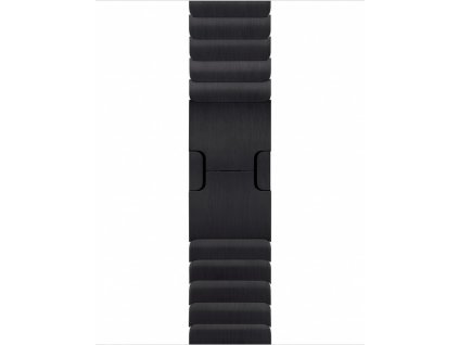 Remienok pre Apple Watch 38mm Space Black Link, Čierny