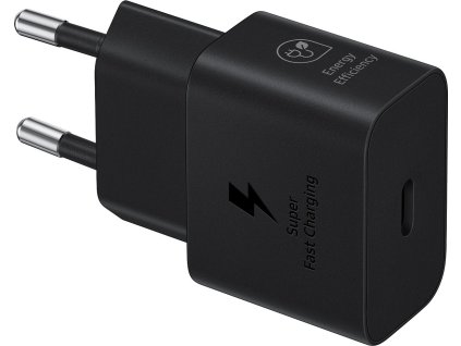 EP-T2510XBE Samsung USB-C Nabíjačka 25W, Čierna