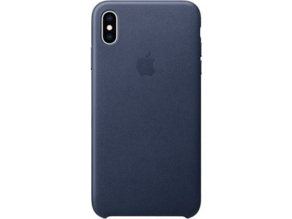 Apple Kožený Kryt pre iPhone XS Max Modrý, MRWU2ZM/A