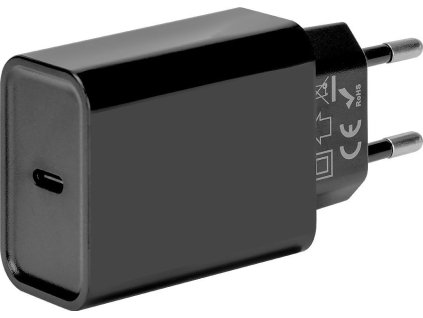 Obal:Me Nabíjačka USB-C 20W, Čierna