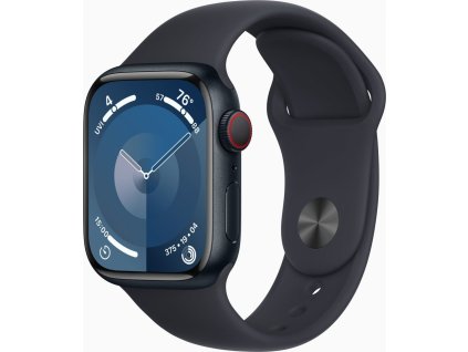 Apple Watch Series 9 Cellular 41mm Midnight, MRHT3QC/A (M/L)