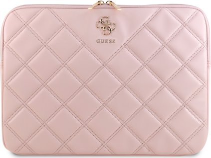 Guess PU Quilted Puzdro na Notebook 13/14", Ružové