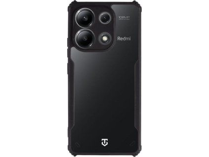 Quantum Stealth kryt pre Xiaomi Redmi Note 13 4G, Tactical, Čierno-transparentný