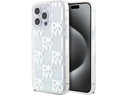 DKNY DKHCP15XLCPEPT Kryt pre iPhone 15 Pro Max, Biely