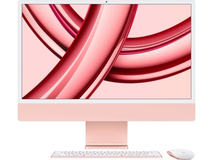 Apple iMac 24" Retina 4.5K M3 - Ružový, MQRT3SL/A