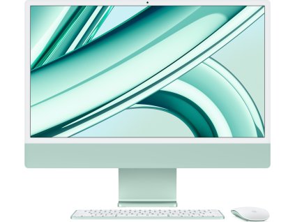 Apple iMac 24" Retina 4.5K M3 - Zelený, MQRN3SL/A