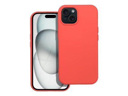 Silikónový Kryt pre iPhone 15, Oranžový
