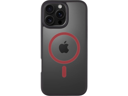 MagForce Hyperstealth Kryt pre Apple iPhone 16 Pro Max, Tactical, Čierny-červený