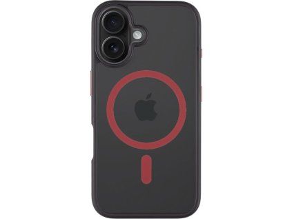MagForce Hyperstealth kryt pre Apple iPhone 16, Tactical, Čierno-červený