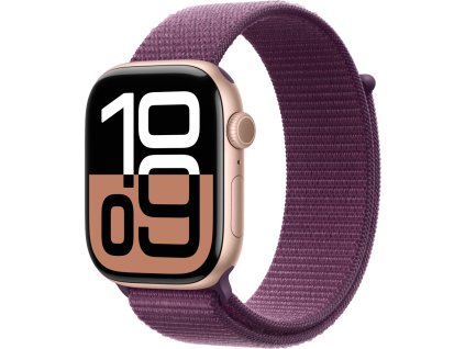 Apple Watch Series 10 GPS + Cellular 46mm Rose Gold Aluminium Case, MWY83QC/A
