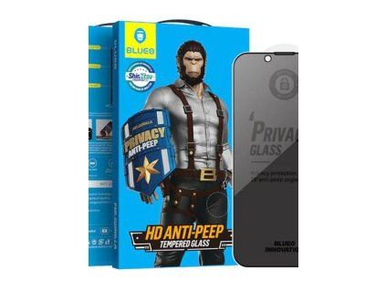 Ochranné sklo 5D Privacy pre Apple iPhone 16 Plus, Mr. Monkey