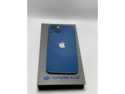Používaný iPhone 13 128GB Blue, Trieda A, Zdravie batérie: 100%