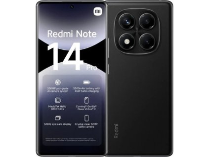Xiaomi Redmi Note 14 Pro 8GB/256GB - Čierny