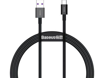 Superior Fast Charging Kábel USB-C 66W 1m, Baseus, Čierny