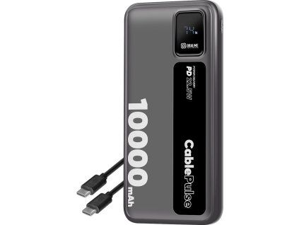 OBAL:ME CablePulse Powerbanka 10000mAh 22,5W Black