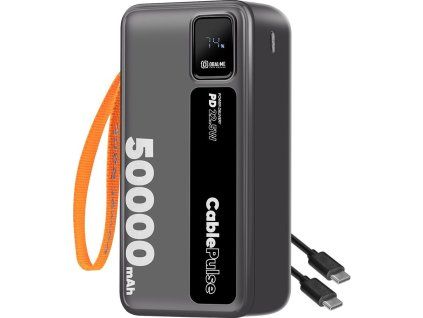 OBAL:ME CablePulse Powerbanka 50000mAh 22,5W Black