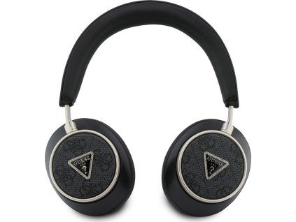 Guess PU 4G Triangle Logo ENC Bezdrátová Slúchadlá Black